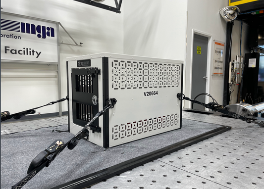 Center for Pet Safety Awards a 5 Star Crash Test Rating to Rock Creek Crates