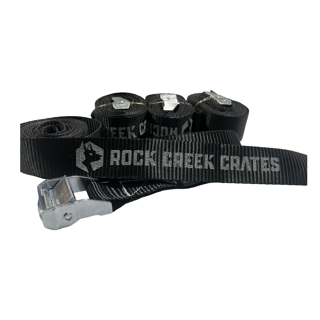 Dog Crate Ratchet Strap Tie Downs - Vehiclex – Rock Creek Crates