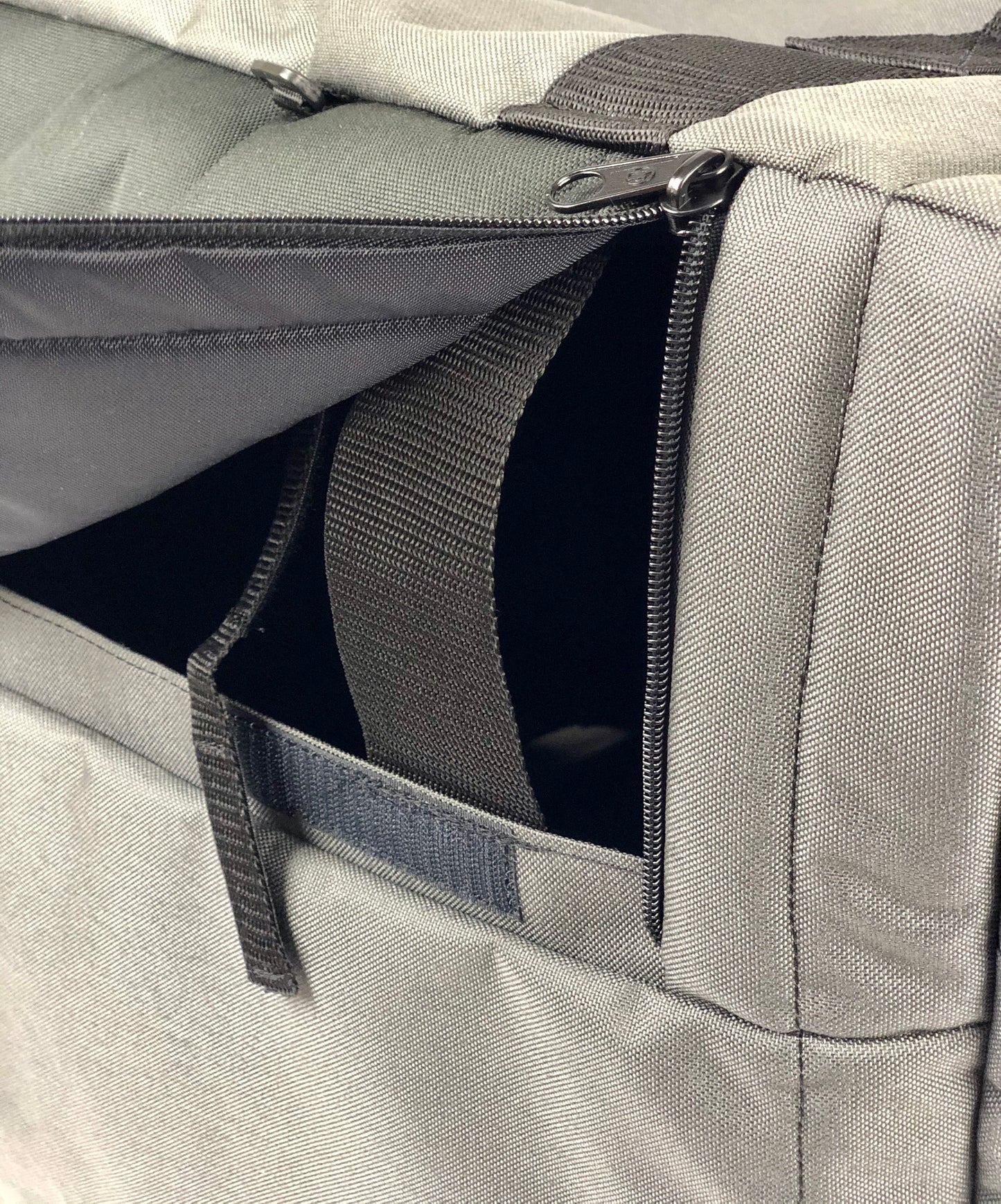 Close up of Insulated dog crate cover accessory for stationary dog crates by Rock Creek Crates