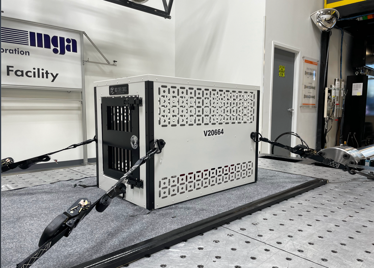 Center for Pet Safety Awards a 5 Star Crash Test Rating to Rock Creek Crates