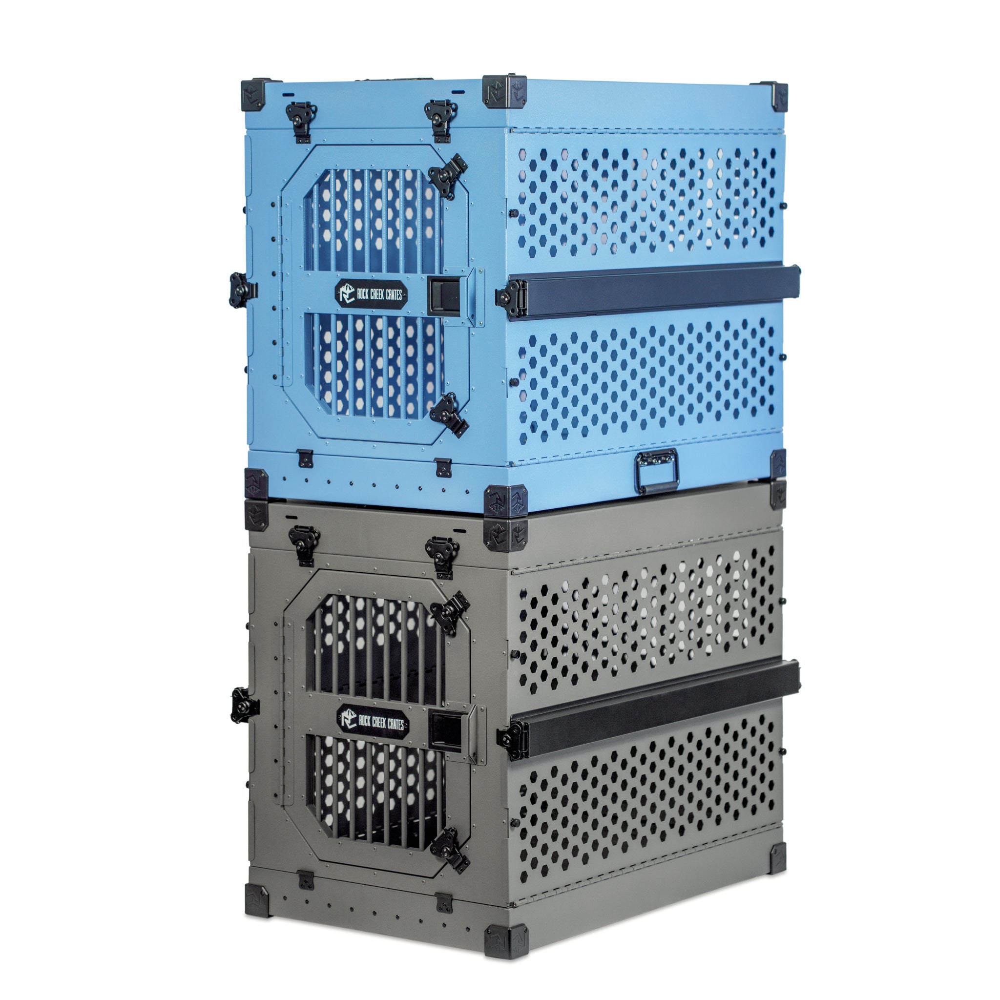 Impact case collapsible dog crate fashion