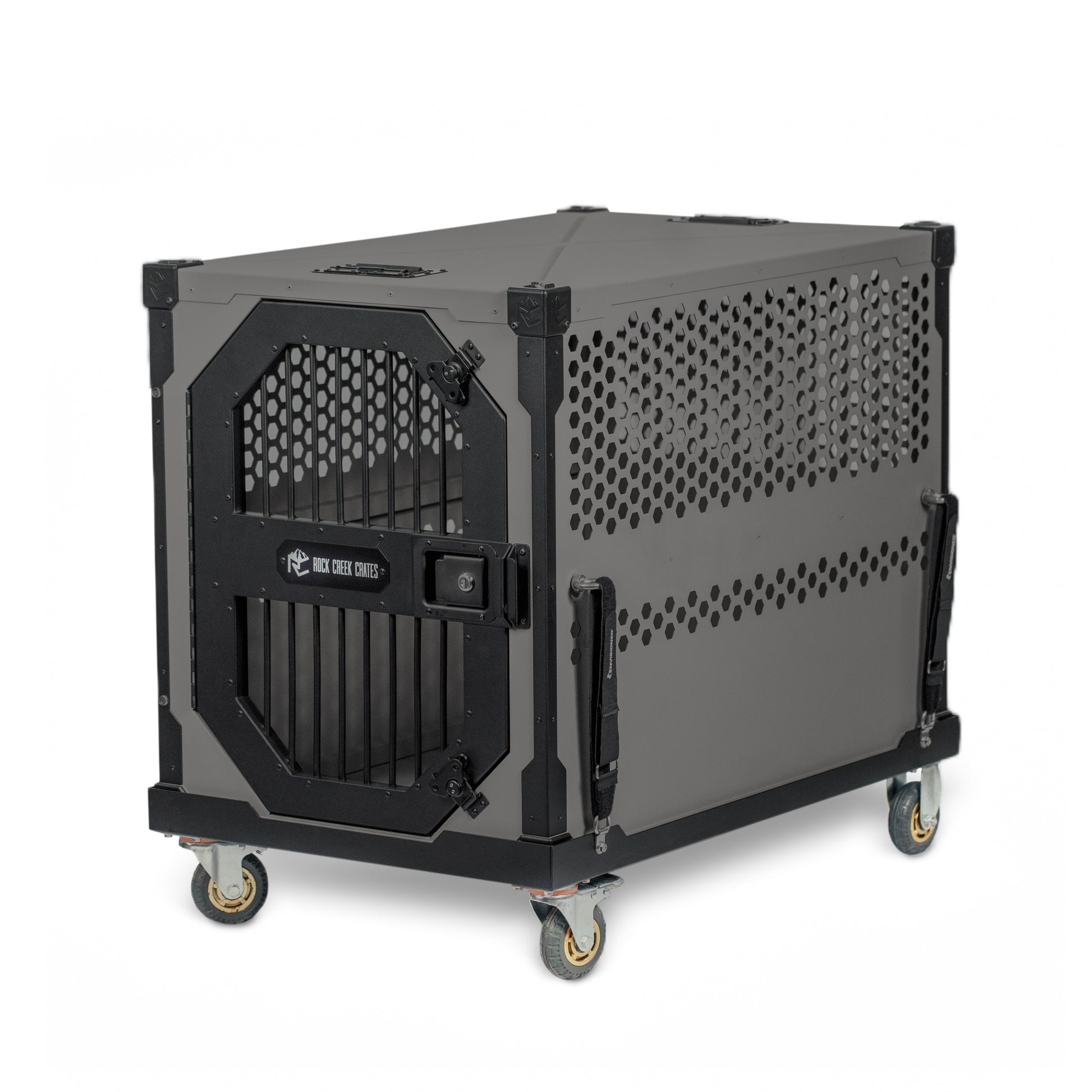 Dog Crate Wheel Cart Rock Creek Crates - Main Image