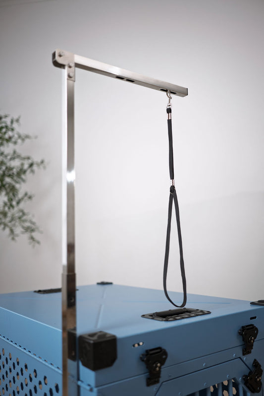 Dog Crate Grooming Arm