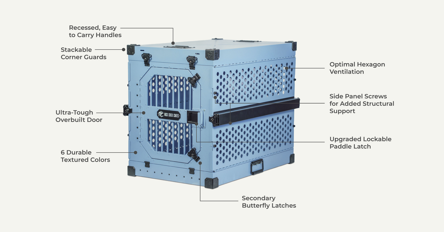 Rock Creek Crates Product Guide Chart