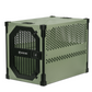 Sage Green Stationary dog crate by Rock Creek Crates