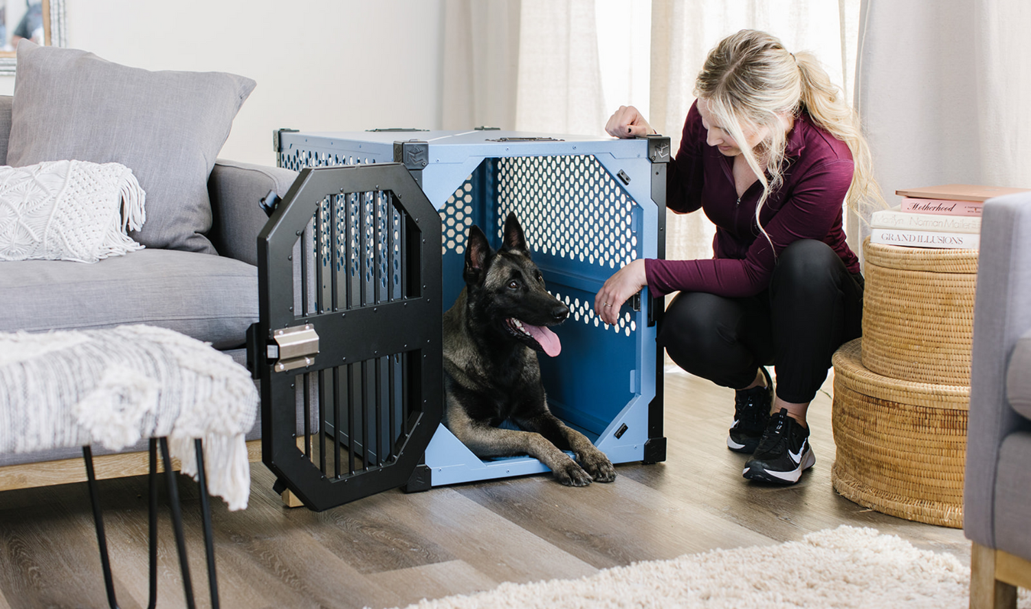 Collapsible Dog Crate – Rock Creek Crates