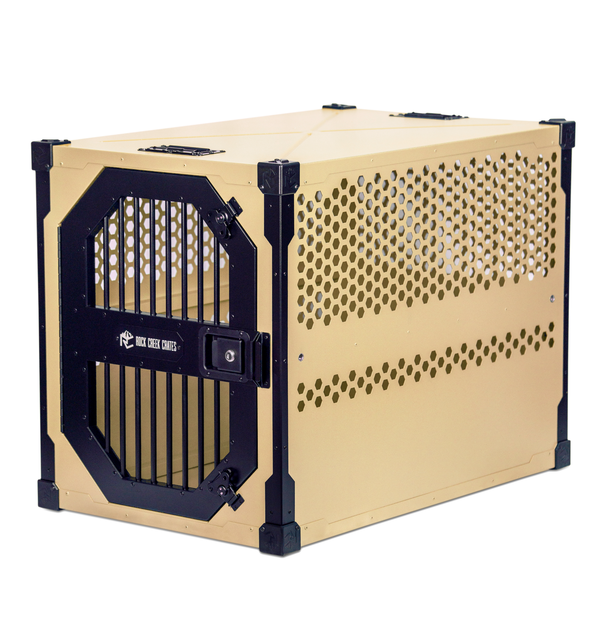 Sand Dune Stationary dog crate by Rock Creek Crates