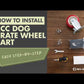 Dog Crate Wheel Cart