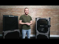 Dog Crate Fan accessory for stationary and collapsible dog crates by Rock Creek Crates Video
